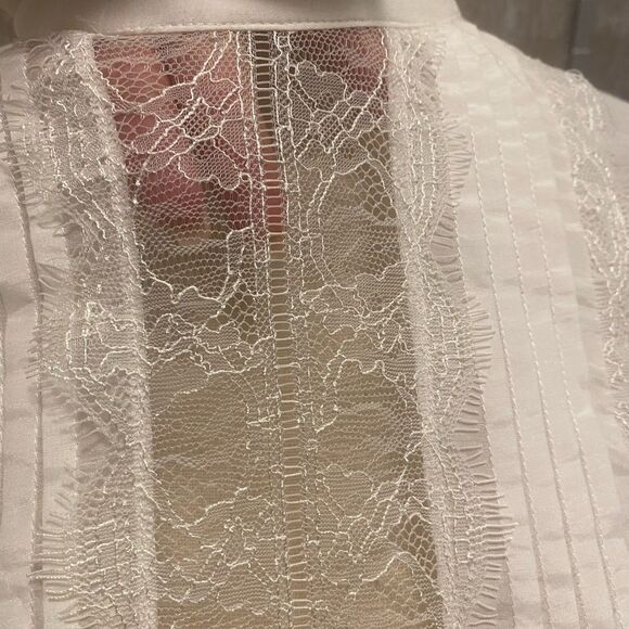 White House Black Market Celine Victorian blouse, size 6 - Picture 3 of 12